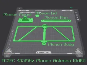 TC3EC 433MHz Moxon Antenna