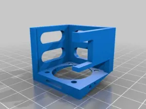 Y-Axis Fan Holder for Fabrikator Mini V1.5