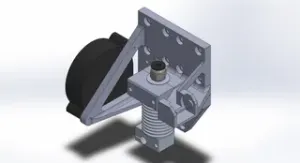 Anet A8 E3D v6 Mount