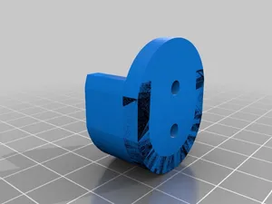 Closet rod bracket