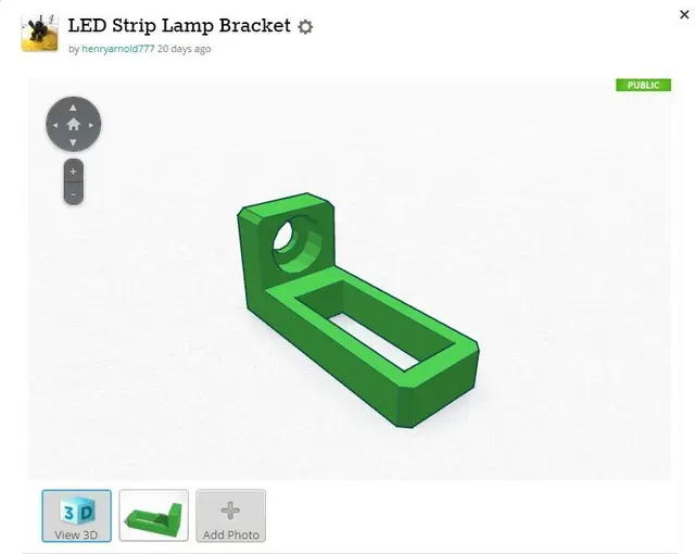 3D Printer LED Lamp and DimmerBox-Top — Фото 9 из 9