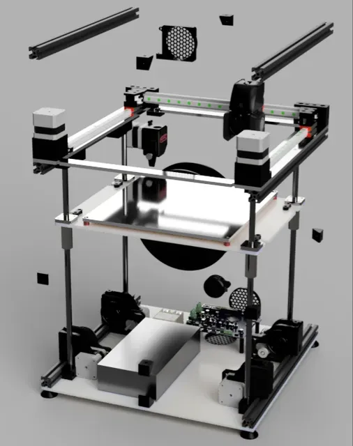 CorEssentials CoreXY 3D printer — Фото 12 из 40