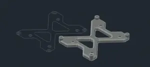 Stiff Raspberry Pi Horizontal DIN Rail Mount