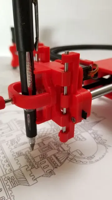 Drawing Robot - Arduino Uno + CNC Shield + GRBL — Фото 7 из 40