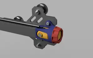 Belt tensioner for Elegoo Neptune 2 and 2S for the x-axis
