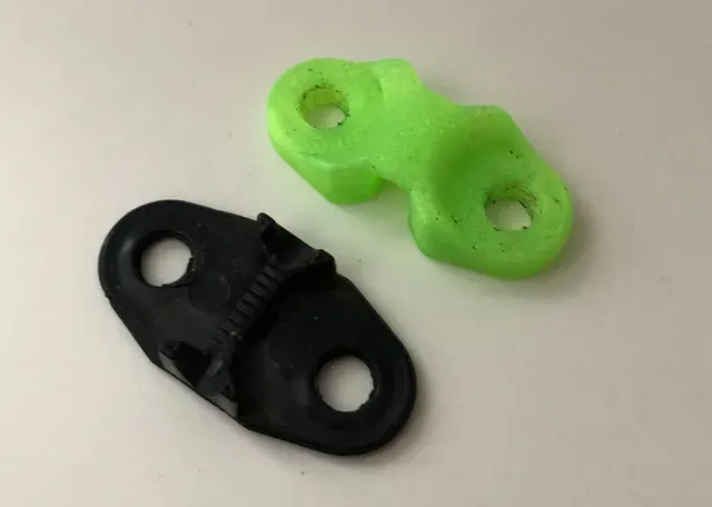 Gazelle bicycle mudguard fastening clip / spatbord klem — Image 4 of 6