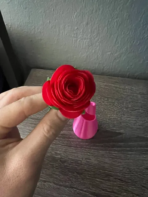 Roll-Up Rose for Small Print Bed (Prusa Mini+ / 180x180mm)