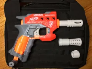 Nerf Mega Bigshock Inline Magazine (inline clip) w/Swappable Muzzles