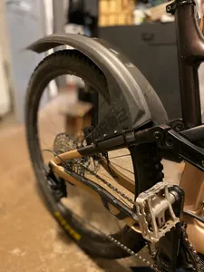Unleazhed MTB Mudguard hinten