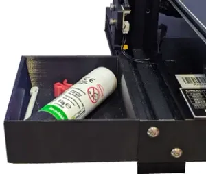 Slide on Plain Ender 3 side storage box for tools, etc
