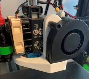 E3D Hemera Circular Part Cooling Fan Shroud