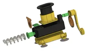 MegaExtruder - Auger based playdoh extruder
