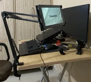 Amazon Kindle Fire Microphone Arm Mount