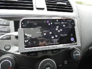 Awesome Car CD Player Phone Holder
