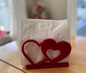 Valentine Heart Napkin Holder