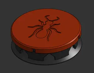 Ant bait holder