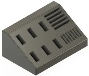 Desk USB & SD Card Holder