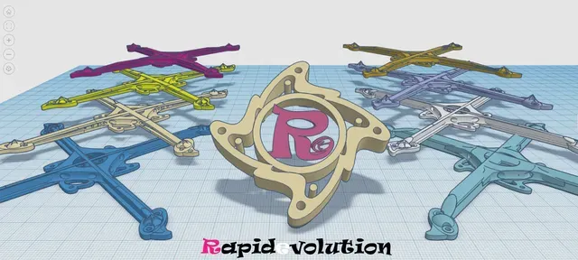 Re115 Lite - Rapidevolution 115mm (3") Printpick FPV Frame — Image 3 of 5