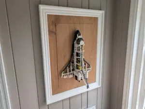 Wall Mount for Lego Technic Space Shuttle 8480