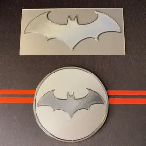 Batman Arkham Logo & Coaster