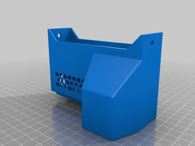 Ender 3 Pro low-profile rear mount for Meanwell PSU — Image 6 of 13