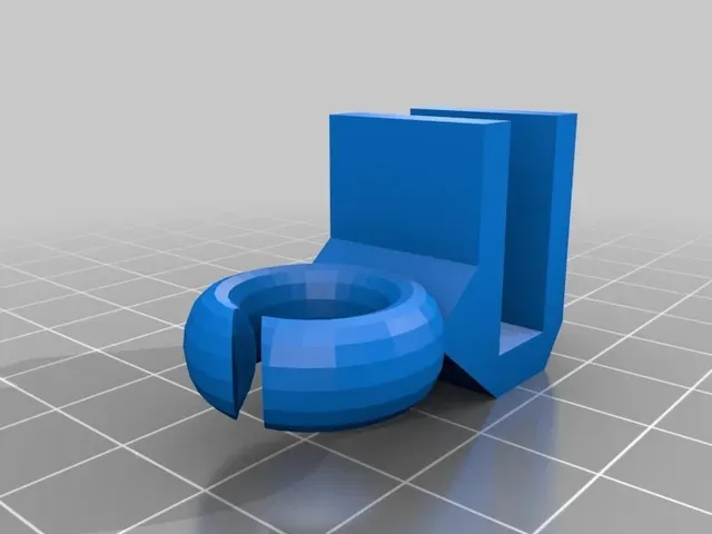 Anet A8 Prusa i3 Simple filament guide (Horizontal) — Фото 3 из 8