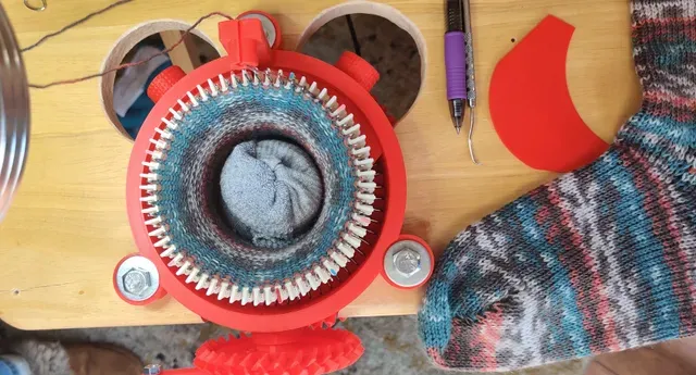 Circular Sock Knitting Machine for my MOM and YOU! — Фото 8 из 18