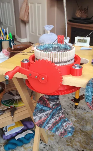 Circular Sock Knitting Machine for my MOM and YOU! — Фото 11 из 18
