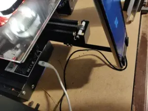 Ender 3 Pro Front Cellphone Webcam Mount