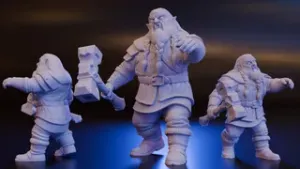 Zorak Lightdrinker, Dwarf Vampire (DND / TTRPG)