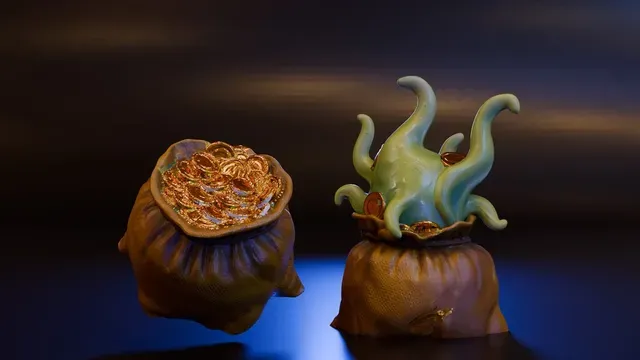 Bag Jelly / Bag of Gold (DND / TTRPG)