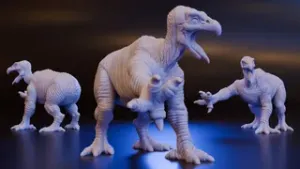 Talon Beast - Large Monstrocity (DND / TTRPG)
