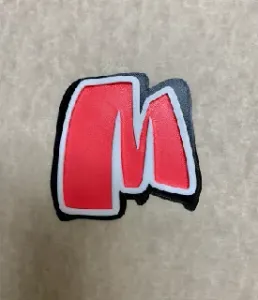Graffiti Alphabet - Letter 'M'