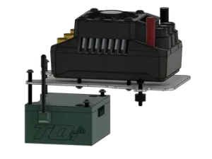 X-maxx Max5 ESC plate - Radio relocation box -Updated-