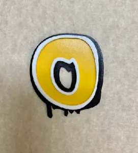 Graffiti Alphabet - Letter 'O'