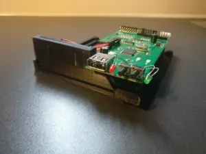 Amiga 500 OLED Gotek USB disk drive emulator base
