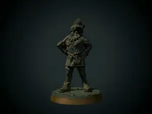 Lumberjack 28mm (supportless, FDM friendly