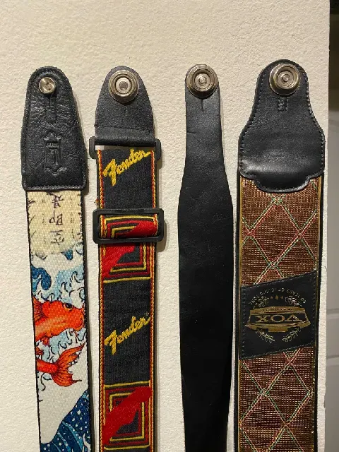 Guitar Strap Hook and Dunlop Strap Lock Dock (Guitar strap hanger)