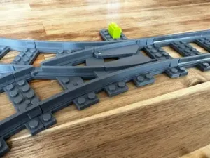 Lego compatible WYE switch R40 (standard curve) old version