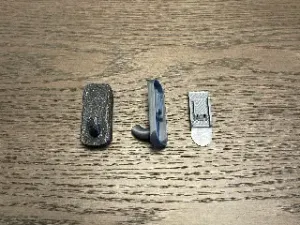 Wall hook for 3M Command strips (small)