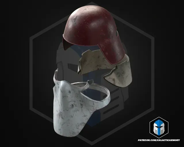 Galactic Marine Clone Trooper Helmet - 3D Print Files — Image 2 of 10