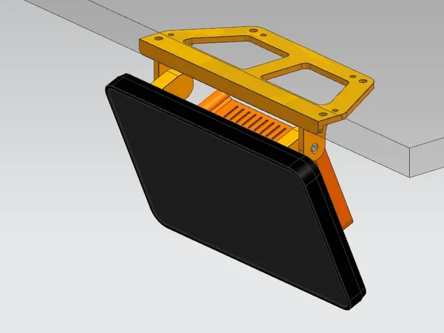 Plate mounting bracket for 7" touchscreen case — Image 5 of 5