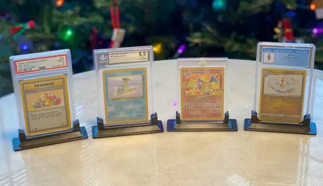 PSA, CGC, BGS, GSG, SGC and OneTouch Vertical Graded Card Stands
