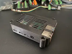 Raspberry Pi 4 case - including step file