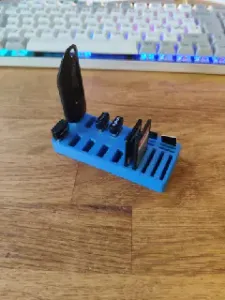 USB, SD and Micro SD card organizer
