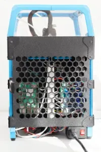 Voron V0.1 / V0.2 rear panel with better cooling