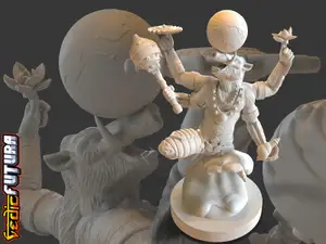 Varaha’s Resurrection Of Earth From Sin