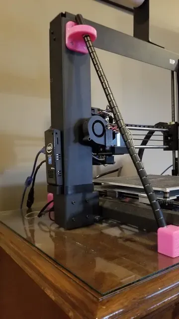 MiniPC Frame Clips for Anycubic i3 Mega and Monoprice Maker Select (Octoprint Server) — Фото 2 из 3