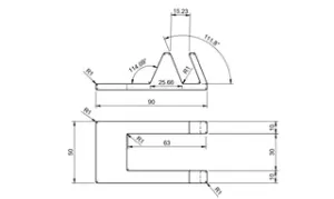Easy-print phone stand