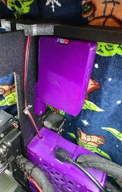 Raspberry Pi 3 B+ holder for Prusa MK3S Frame mount, lowerd